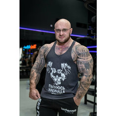 Майка спортивная Inferno Style, размер XL, антрацит