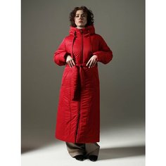 Пальто DIMMA fashion studio Фрида, размер 52, красный
