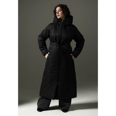 Пальто DIMMA fashion studio Фрида, размер 50, черный