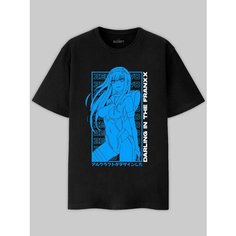 Футболка ALCRAFT DARLING IN THE FRANXX collection, размер XL, черный 4