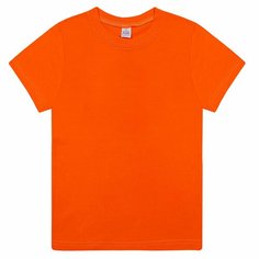 Футболка BONITO KIDS Базовая коллекция, размер 10, оранжевый