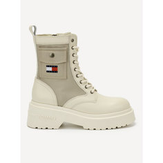 Ботинки берцы Tommy Jeans, размер 41 EU, белый