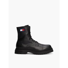 Ботинки берцы Tommy Jeans, размер 42 EU, черный