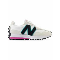 Кроссовки New Balance 327, размер 6,5 US, белый/бежевый