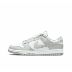 Кроссовки NIKE Dunk Low Retro, полнота D, размер 42 EU, серый/белый