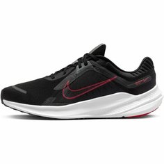 Кроссовки NIKE Quest 5, полнота F, размер 8,5 US, чёрный