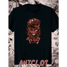 Футболка ANICLOT, размер XS, черный