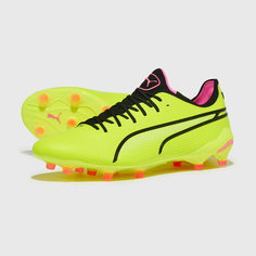Бутсы PUMA, размер 6 UK, желтый