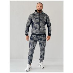 Костюм спортивный Galaktika, размер L, черный Галактика