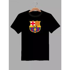 Футболка Барселона FCB, размер M, черный ZA Print