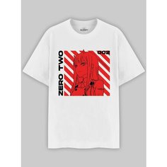 Футболка ALCRAFT DARLING IN THE FRANXX collection, размер L, белый 2