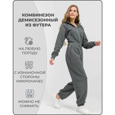 Комбинезон, размер 40-42, хаки Нет бренда