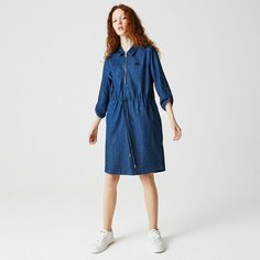 Платье LACOSTE, размер T34, синий