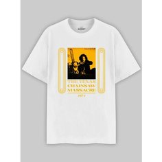 Футболка ALCRAFT HORROR collection, размер XL, желтый, черный, белый