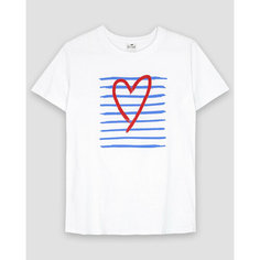 Футболка Lets Go, размер 48 Взрослый, белый