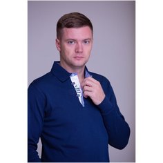 Поло ТД Коллекция, размер L, синий