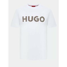 Футболка HUGO, размер 48/50, белый