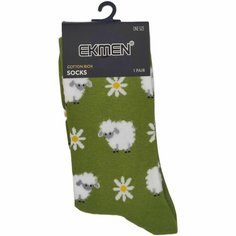 Носки EKMEN Носки с принтом, EKMEN, Овечки, размер 36-41