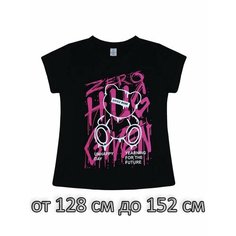 Футболка Базовая коллекция, размер 8, черный Iv Demaks