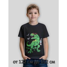 Футболка Базовая коллекция, размер 9, черный Iv Demaks