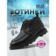 Ботинки Pierre Cardin Осень-зима 2024, размер 43, черный