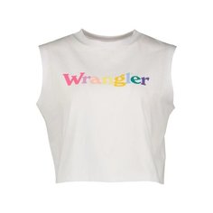 Майка Wrangler Women Sleeveless Tee, размер M, белый