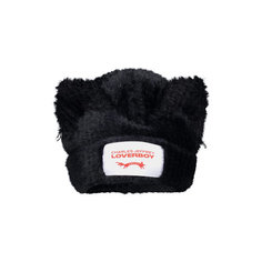 Шапка бини Charles Jeffrey Loverboy Fluffy Chunky Ears для мужчин и женщин, размер OneSize, черный