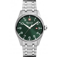 Наручные часы Swiss Military Hanowa Air, зеленый/серебристый