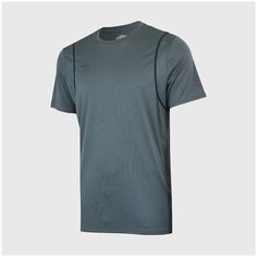 Футболка спортивная Umbro Футболка тренировочная Umbro Pro Training Tee 65844U-KMU, размер l, серый