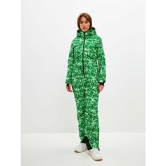 Комбинезон WHSROMA Горные лыжи и Сноуборд, размер 48 (XL), зелeный