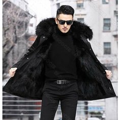 Шуба MOOCIE, размер 2XL, черный