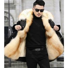 Шуба MOOCIE, размер 4XL, золотой