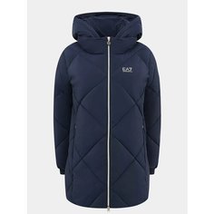Пальто EA7 EMPORIO ARMANI, размер S, синий