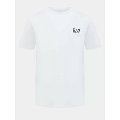 Футболка EA7 EMPORIO ARMANI, размер XL, белый