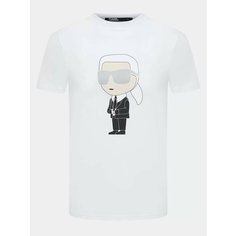 Футболка Karl Lagerfeld, размер XL, белый