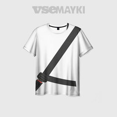 Футболка VseMayki.Ru, размер 50/52, белый