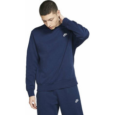 Свитшот NIKE NSW CLUB CRW BB HOODIE, размер 3XL, , синий