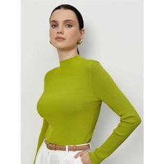 Водолазка JUST CLOTHES, размер 38, , лайм