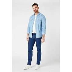 Джинсы зауженные Wrangler, размер W31/L34, синий