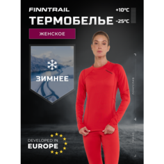 Комплект термобелья Finntrail Thermo-SW, размер XXS, red