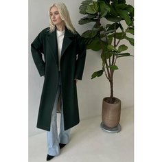 Пальто MY ATELIER DRESS, размер ONESIZE, темно-зеленый