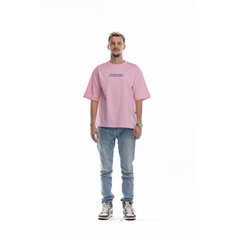 Футболка Асафьев Мерч Контекст, 1 шт., размер M, розовый