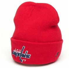 Шапка Atributika & Club Washington Capitals для мужчин, размер 55-58, красный