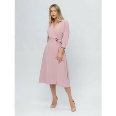 Платье 1001dress Осень-зима 2023, размер XL, светло-розовый