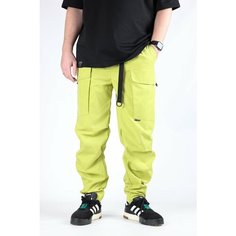Брюки BLK CROWN, размер XXXL, салатовый