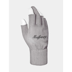 Перчатки MADFRENZY Gloves F*CK для мужчин и женщин, размер one size, серый