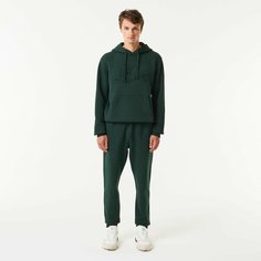 Брюки спортивные LACOSTE, размер T6, темно-зеленый