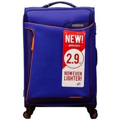 Чемодан American Tourister, размер M, синий