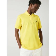 Поло LACOSTE, размер T6, светло-желтый