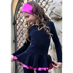 Костюм для фигурного катания Olivi Classic Утепленный комбинезон, размер XXS, синий